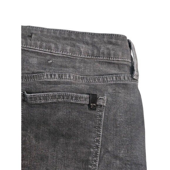 Joe's Jeans Denim Shorts The Ozzie 4" Cut Off Womens Size 28 Washed Black Gray - Picture 7 of 14